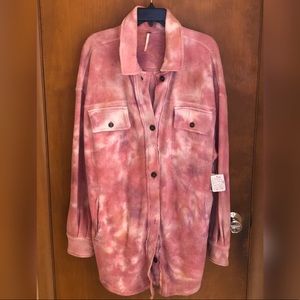 Free People Ruby Tie Dyed Jacket